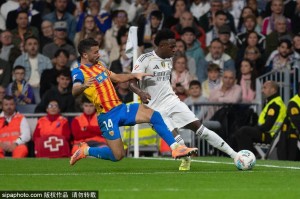 西甲-姆巴佩双响贝林厄姆建功 皇马4-0瓦伦西亚各赛事6连胜