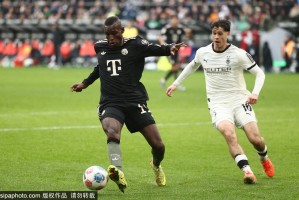 德甲-17岁卡尔连场破门韩国归化染红 拜仁3-0十人门兴