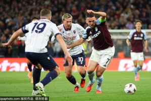 欧联杯联赛阶段第1轮：阿斯顿维拉1-0博洛尼亚
        
    欧联杯联赛阶段第1轮：阿斯顿维拉1-0博洛尼亚